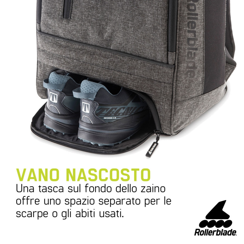 Zaino Rollerblade Urban Commuter – Pratico E Capiente, 30 Litri, Per Chi Si Muove In Città